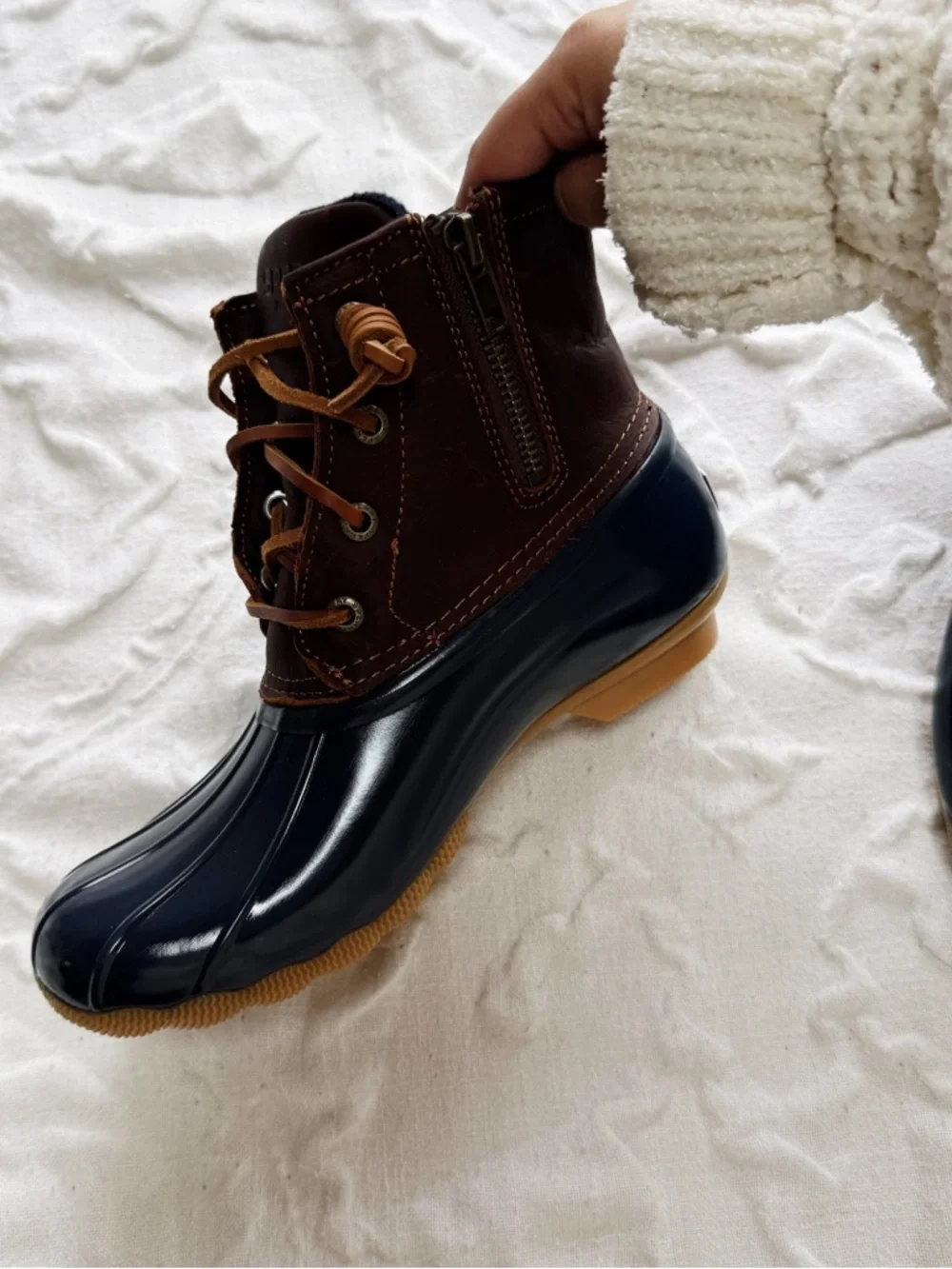 Sperry Saltwater Duck Boot Size 5 New
